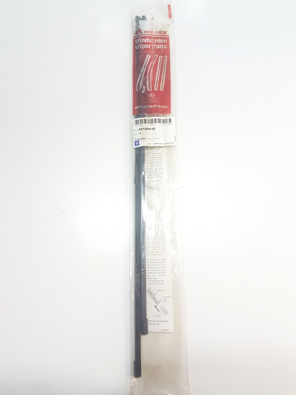 VT VX WH VU VY V2 VZ WK WL Wiper Blade Refill Pack Of 2