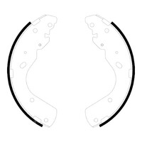 GM Rear Brake Shoe Set Ford Courier Mazda Bravo 19520426 ACBS1769