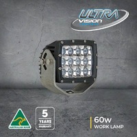 Atom 60w LED Work Lamp