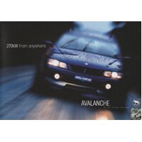 New Original HSV VY Avalanche Sales Brochure