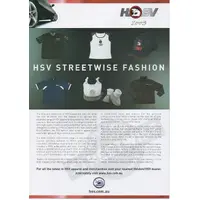 New Original HSV Streetwise Fashion Brochure