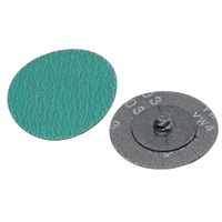 PTW Tools Abrasive Discs Zirconia 1/2 Turn Lock 50mm P120 Grit 10 Pack MG-SP50Z1