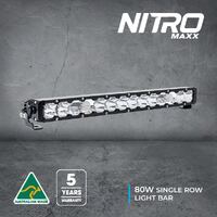 Nitro Maxx 80W 21" Single Row Light Bar