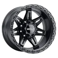 Silverado GMC 2500 20 x 9 Stellar Satin Black Weld Off-Road Wheels Set Of 4