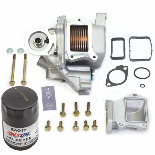 Banks Oil Cooler System, 2001-07 and 2011-19 L5P Duramax