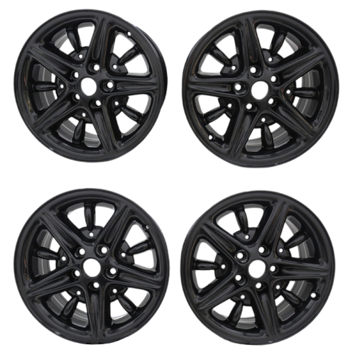 Holden Commodore VT SS Alloy Wheel Set Of 4 17x8 Powder Coated Black Genuine