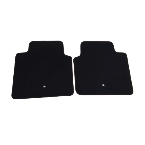 New VT VX VY VZ Rear Floor Mat Pair Genuine Red Stitch 