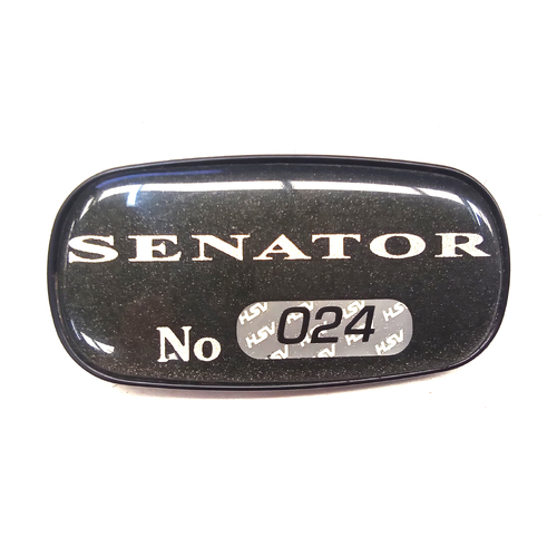 Used HSV Senator VT Genuine Dash Badge No. 24 Sedan