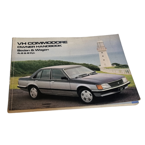 NOS VH Blank Owners Handbook Manual 