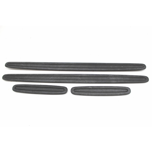 VX VY VZ Anthracite Black Scuff Plate Insert Set