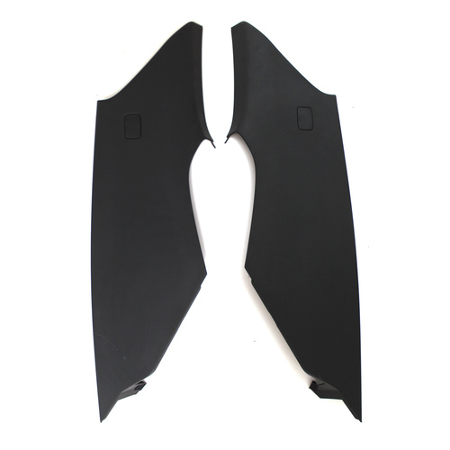 Used VE Onyx Black C Pillar Trims Pair 