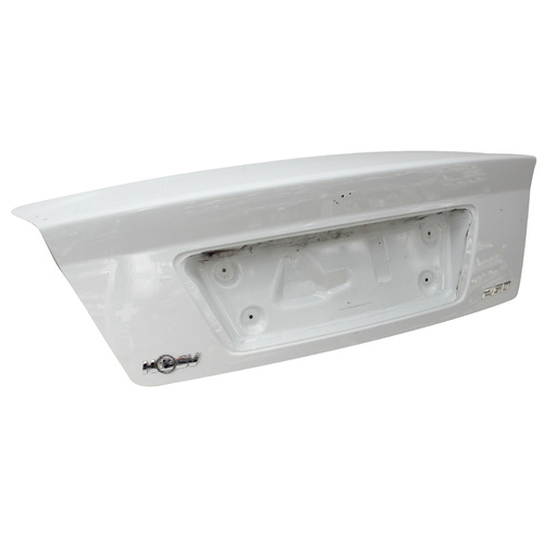 VY VZ Heron White Boot Lid