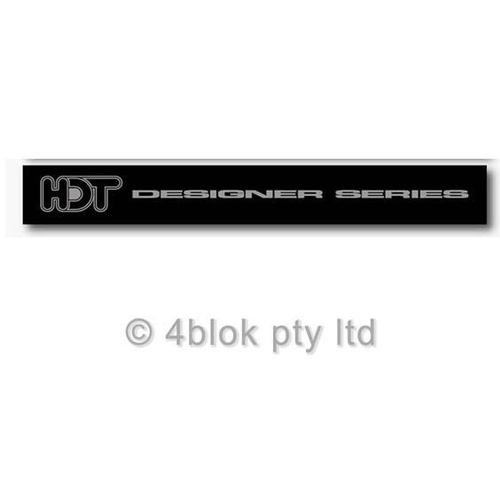 HDT VL Designer Decal - Silver