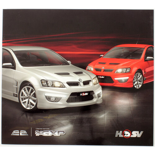 New HSV E2 GXP VE Brochure