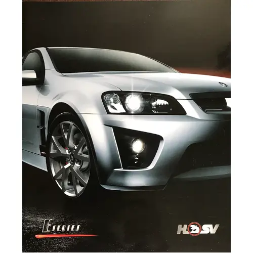 New Original HSV VE E1 Clubsport GTS Senator Sales Brochure