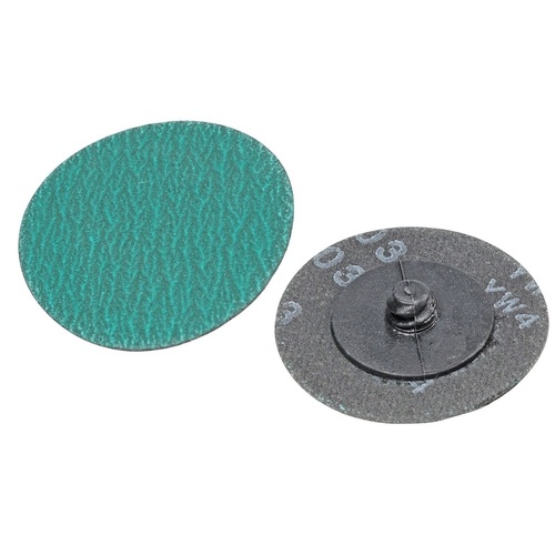 PTW Tools Abrasive Discs Zirconia 1/2 Turn Lock 50mm P120 Grit 10 Pack MG-SP50Z1