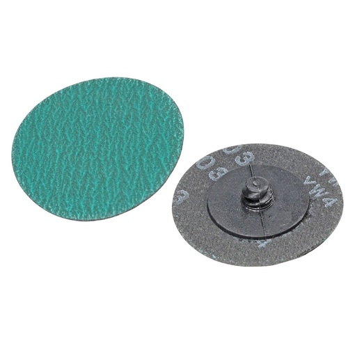 PTW Tools Abrasive Discs Zirconia 1/2 Turn Lock 75mm P120 Grit 10 Pack MG-SP75Z120