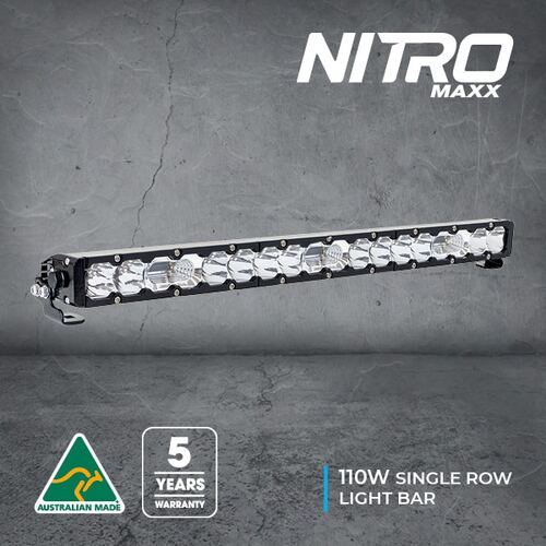 NITRO MAXX 27-INCH LED SINGLE ROW LIGHT BAR - 110W - 5700K