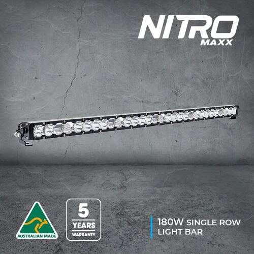 NITRO MAXX 44-INCH LED SINGLE ROW LIGHT BAR - 180W - 5700K