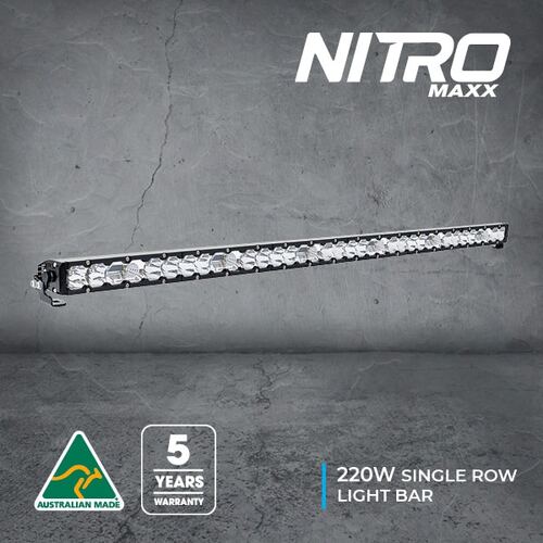 NITRO MAXX 52-INCH LED SINGLE ROW LIGHT BAR - 220W - 5700K