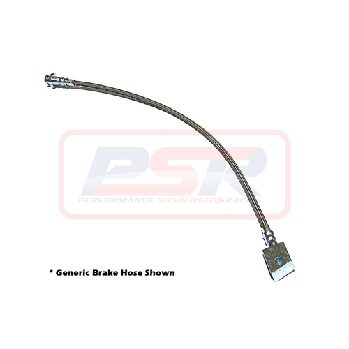 Toyota Hilux N70 Rear Braided Extended Brake Hose - PRE ABS SINGLE HOSE