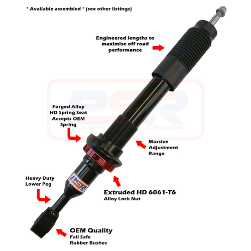 Toyota Landcruiser 200 Series PSR TTG Front Shock Absorber