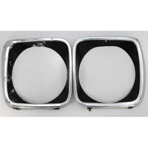 Used Pair Of Holden LJ Torana Headlight Surrounds Genuine GTR XU-1 Spares 