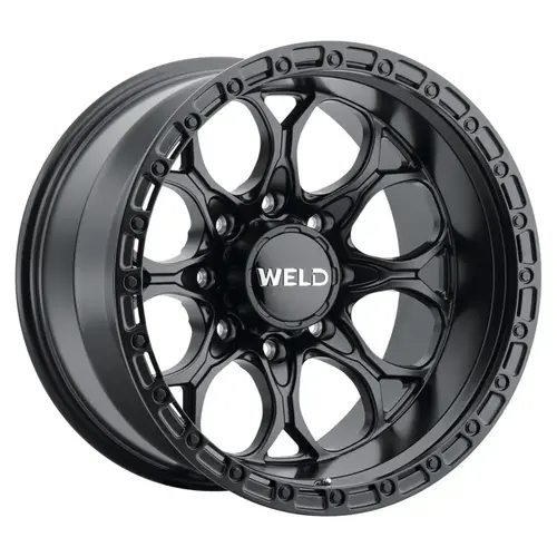 Silverado GMC 2500 20 x 9 Ledge 8 Satin Black Weld Off-Road Wheels Set Of 4