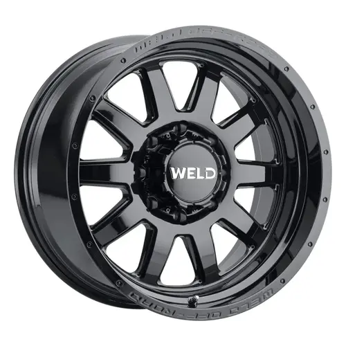 Silverado GMC 2500 20 x 9 Stealth Gloss Black Weld Off-Road Wheels Set Of 4